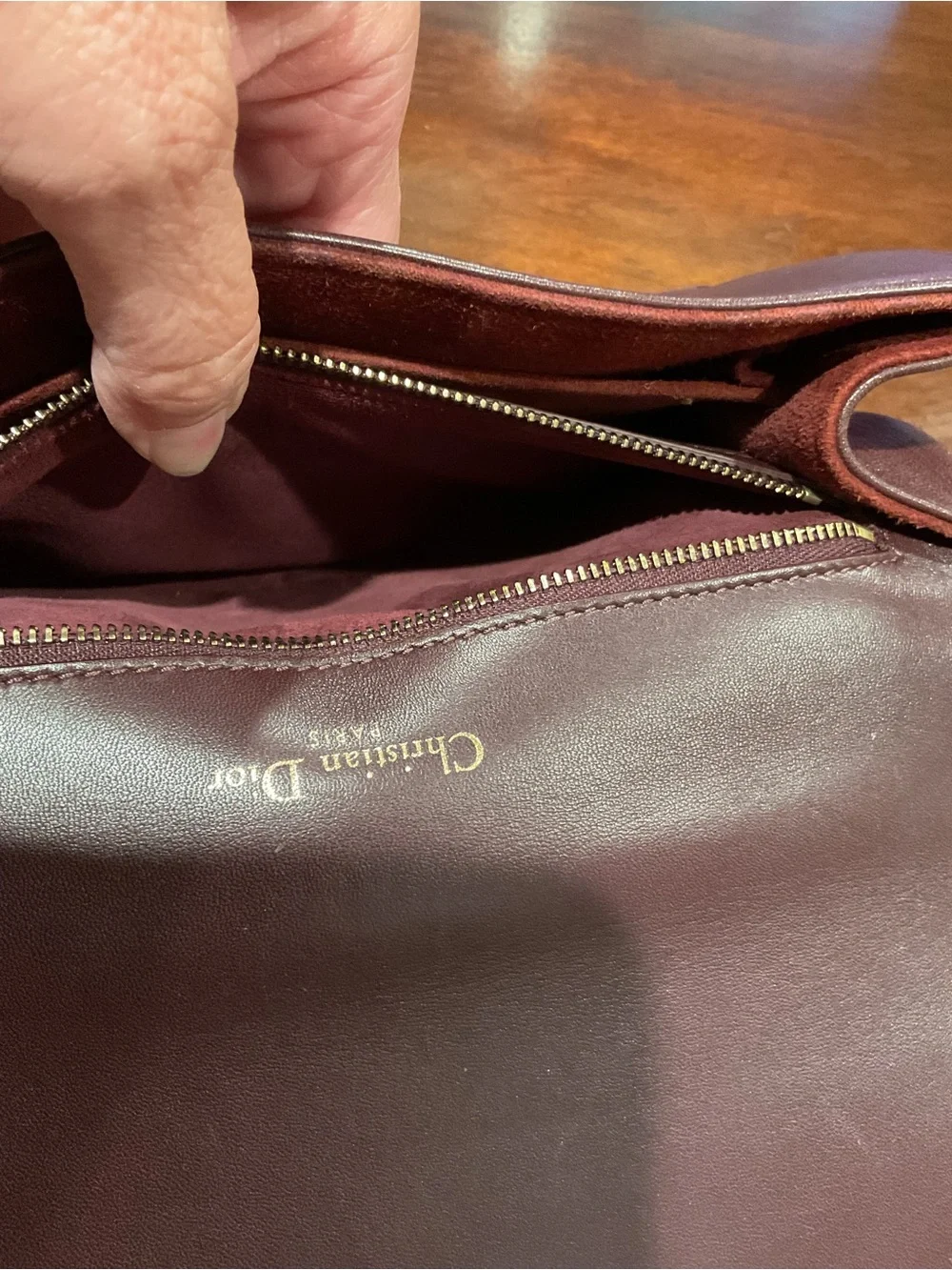 Dior structured crossbody